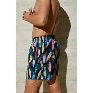 Ysabel Mora Surf losse herenzwemshort in multicolor