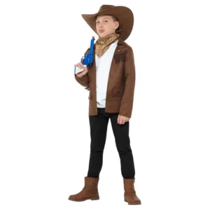 Kostuum - Sheriff - Bruin - mt.116/128