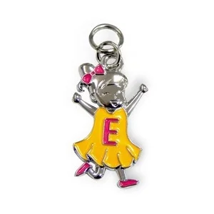 Bedeltje - E - Meisje - Charms for you