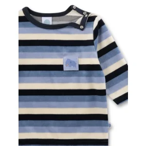 Sanetta Pyjama Jongens: Blauw gestreept, vanaf 18 maand ( SAN.161 )