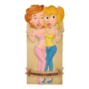 Tegeltje - Friends forever (vrouw)