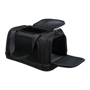 Trixie Vliegtuigtas Plane Zwart 44X28X25 cm