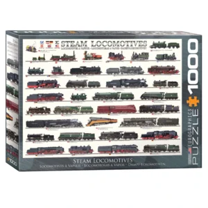 Puzzel - Stoomlocomotieven - 1000st.