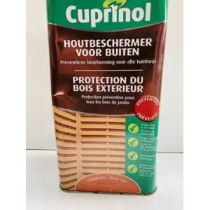 Cuprinol HOUTBESCHERMER VOOR BUITEN LICHTBRUIN BRUIN CLAIR