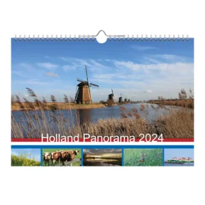 Maand kalender - 2024 - Holland Panorama - 23,5x33,5cm