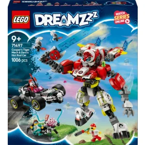 LEGO® 71497 DREAMZzz™ Coopers tijgermecha en Zero's hot rod auto