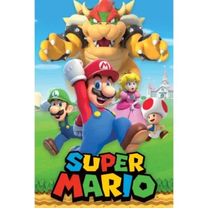 Super Mario (Character Montage) Maxi Poster
