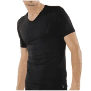 Schiesser 95/5 Shirt V-Hals - 205429 – Black