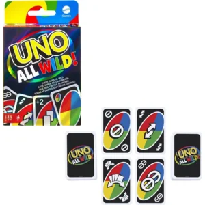 Mattel Games Uno All Wild Kaartspel Reisspel