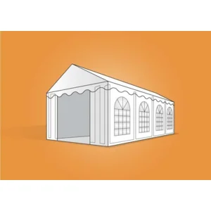 Partytent 4x8m PE