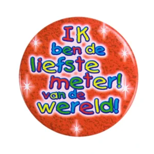 Button - Liefste meter - Klein