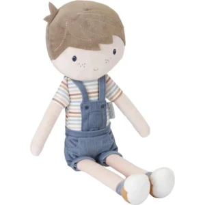 Pop - Knuffelpop - Jim - Blauw - 50cm - Little Dutch