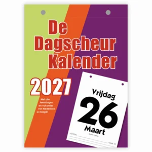 Scheurkalender - De dagscheurkalender - 2027 - 13x18cm