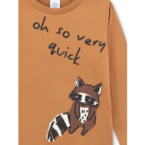 Sanetta pyjama jongens: Camel, dierenopdruk ( SAN.172 )