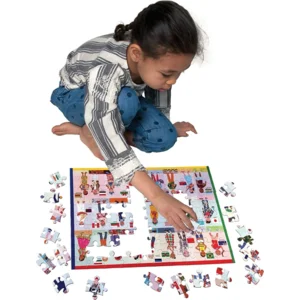 Puzzel - Kinderen van de wereld - 100st.