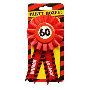 Rozet - 60 jaar - Verkeersbord