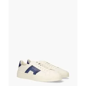 Santoni 21779 Wit/Blauw Herensneakers
