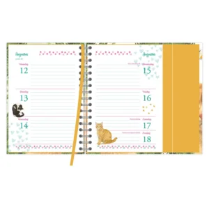 Spiraal agenda - 2024 - Franciens katten - Jeroen - 11x15.5cm