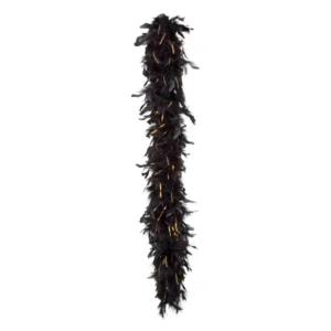 Boa - Zwart met goud folie - 180cm