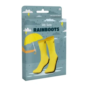 Sokken - Gele laarzen - Silly socks - nr.12