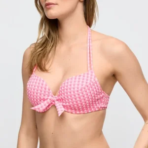 Marie Jo Swim Bikini Top ( hartvorm ): Mary Lynn, Rose Gingham, europese maten  mjo.341