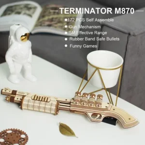 JUSTICE GUARD Terminator M870 - Robotime Modelbouwpakket