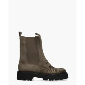 Kennel & Schmenger Bell Khaki Dames Chelseaboots