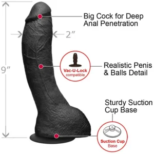 Doc Johnson Kink The Perfect P-Spot Dildo 24 Cm