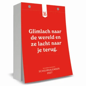 Scheurkalender - 365 dagen succesvol - 2027 - 13x18cm