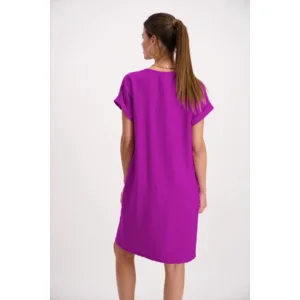 Signe Nature Kleed: Violet, effen ( Signe.1309 )