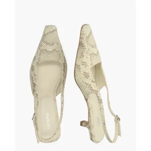 O'dare Anna Off-White Dames Slingbackpumps