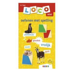 Loco Mini - Boekje - Oefenen met spelling - 5-7 jaar