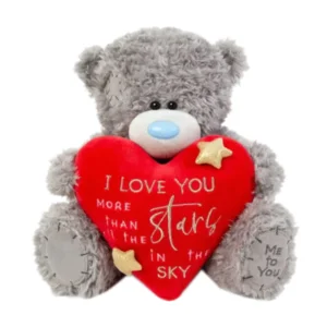 Knuffel - Beer - Cupido - I love you more than the stars - 29cm