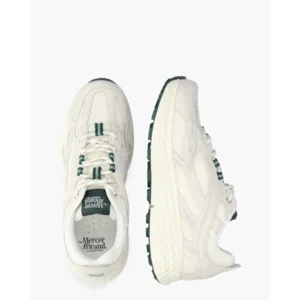 Mercer The Re-Run Max Suede Beige/Groen Herensneakers