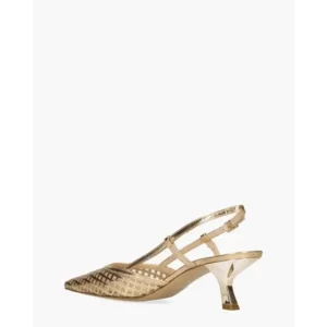 Gianmarco F. K088 Goud Dames Slingbackpumps