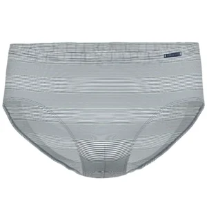 Ammann heren slip: Midi blauw gestreept ( AMM.527 )