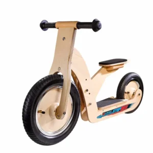 Acrobat houten StepBike 2-in-1