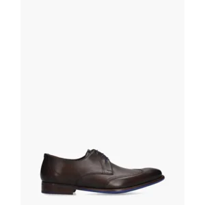 Floris Van Bommel De Stijler 07.04 Donkerbruin Heren Veterschoenen