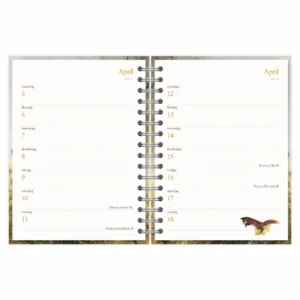 Agenda - Moeflon - Rien Poortvliet - Spiraal - 2027 - 17,6 x 23,8 cm