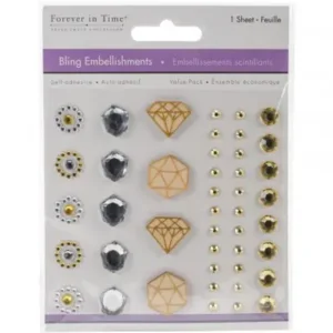 Forever in Time - Embellishments Diamant - Stickers