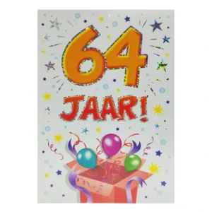 Kaart - That funny age - 64 Jaar - AT1041-F
