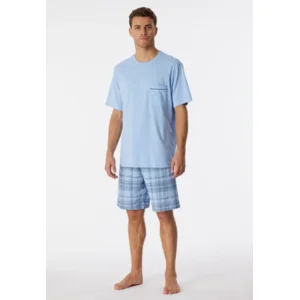 Schiesser – Comfort Fit - Pyjama – 179113 – Light Blue Air