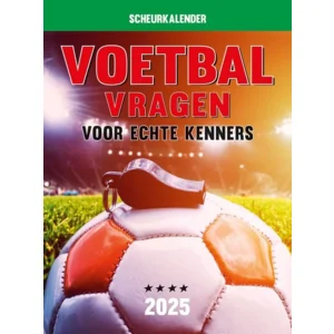 Scheurkalender - 2025 - Voetbalvragen