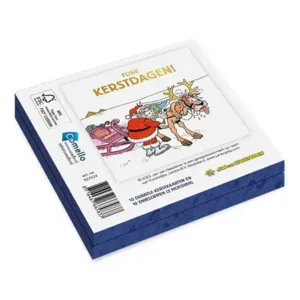 Kaarten - Kerst - Jan van Haasteren - Optuigen & verdwaald- 10st.