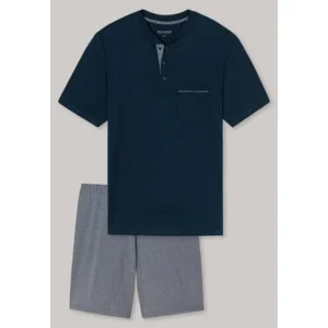 Schiesser – Comfort Fit – Pyjama – 174525 – Nachtblauw