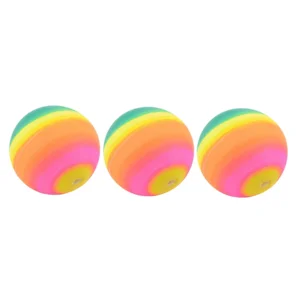 Regenboogballen - 3 In een net - 8cm
