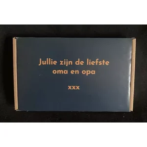 Brievenbus post Jullie zijn de liefste oma en opa xxx