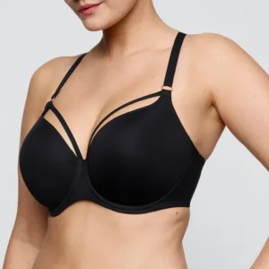 Prima Donna Twist Voorgevormde BH: Sheary, Zwart, Europese Maten ( PDO.614 )