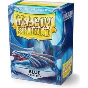 Dragon Shield Standard Sleeves - Matte Blue (100 sleeves)