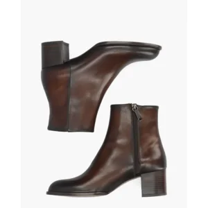 Magnanni 24900 Bruin Dames Enkellaarsjes